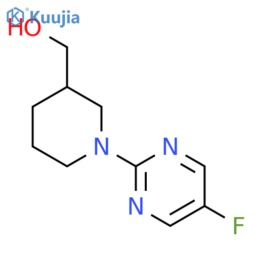 (1-(5-Fluoropyrimidin-2-yl)piperidin-3-yl)methanol structure