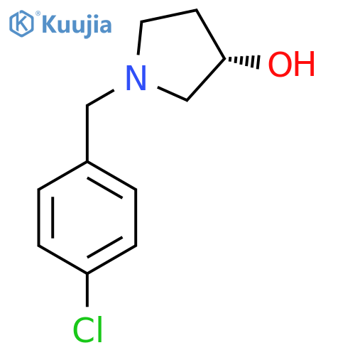 (S)-1-(4-Chloro-benzyl)-pyrrolidin-3-ol structure