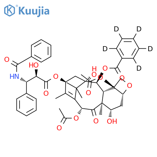 Paclitaxel-d5 (Benzoyloxy) structure