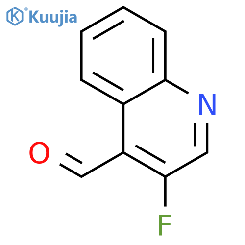 3-fluoroquinoline-4-carbaldehyde structure