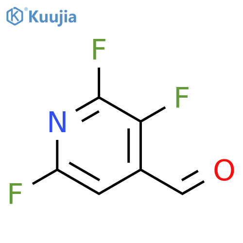 2,3,6-trifluoropyridine-4-carbaldehyde structure