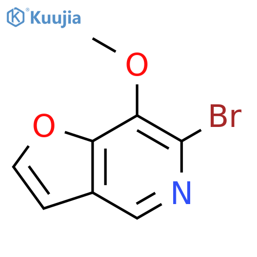 6-Bromo-7-methoxyfuro3,2-cpyridine structure