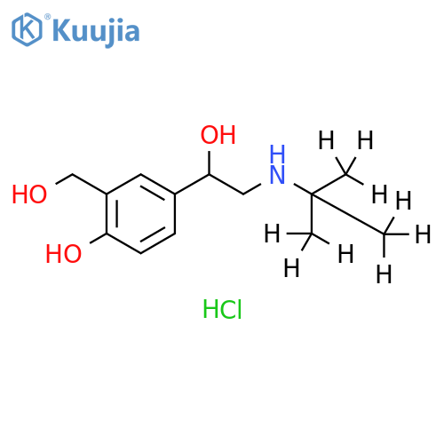 [2H9]-Albuterol hydrochloride structure