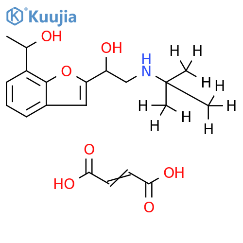 1'-Hydroxybufuralol-[d9] Maleate structure