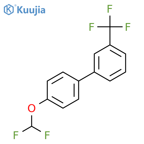 4'-(Difluoromethoxy)-3-(trifluoromethyl)biphenyl structure