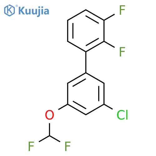5'-Chloro-2,3-difluoro-3'-(difluoromethoxy)biphenyl structure