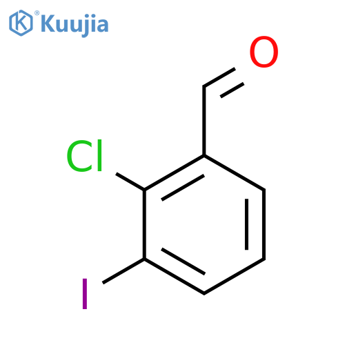2-Chloro-3-iodobenzaldehyde structure