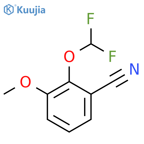 3-Cyano-2-(difluoromethoxy)anisole structure
