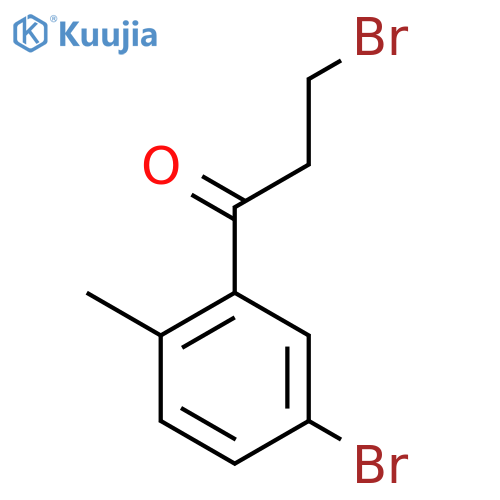 3,5'-Dibromo-2'-methylpropiophenone structure