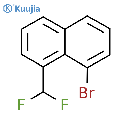 8-Bromo-1-(difluoromethyl)naphthalene structure