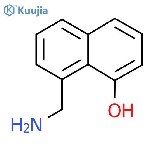 1-(Aminomethyl)-8-hydroxynaphthalene structure