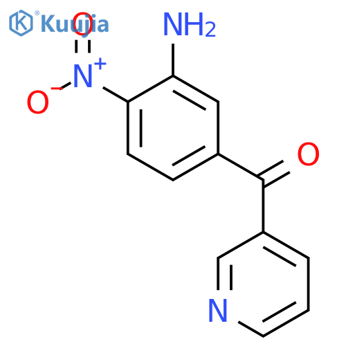 3-(3-Amino-4-nitrobenzoyl)pyridine structure