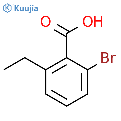 2-Bromo-6-ethylbenzoic acid structure