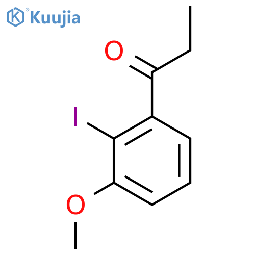 2'-Iodo-3'-methoxypropiophenone structure