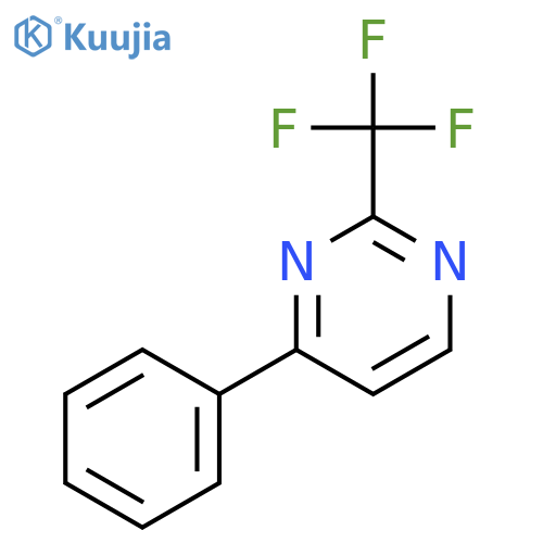 4-Phenyl-2-(trifluoromethyl)pyrimidine structure