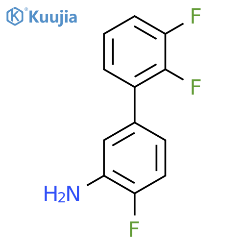 4,2',3'-Trifluorobiphenyl-3-ylamine structure