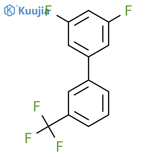3,5-Difluoro-3'-(trifluoromethyl)biphenyl structure