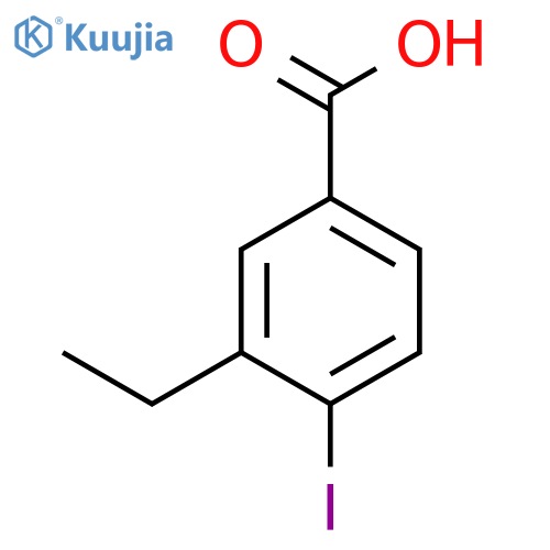 3-Ethyl-4-iodobenzoic acid structure