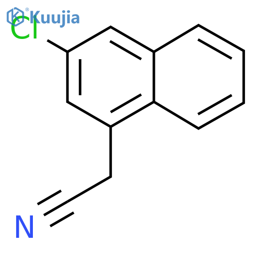 3-Chloronaphthalene-1-acetonitrile structure