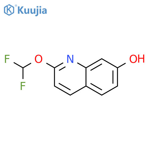 2-(Difluoromethoxy)quinolin-7-ol structure