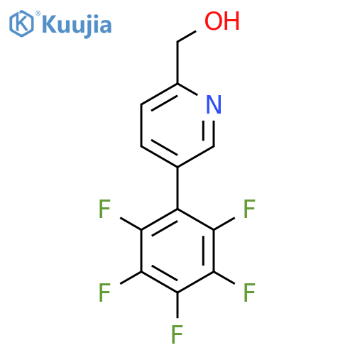 5-(Perfluorophenyl)pyridine-2-methanol structure