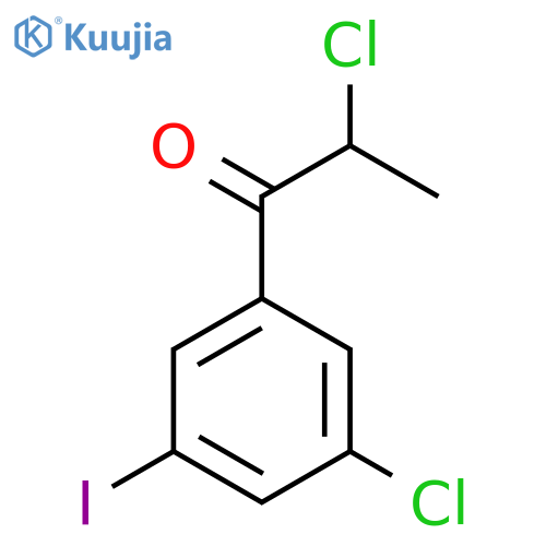 2,3'-Dichloro-5'-iodopropiophenone structure