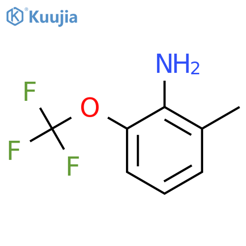 2-Methyl-6-(trifluoromethoxy)aniline structure
