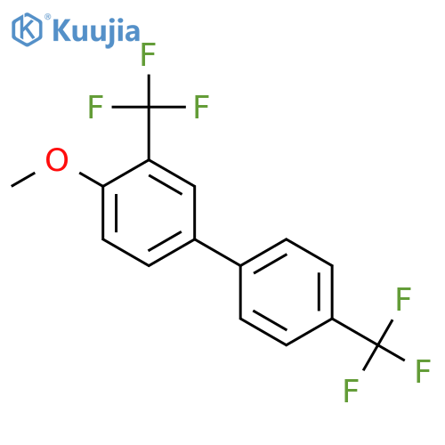 3,4'-Bis(trifluoromethyl)-4-methoxybiphenyl structure