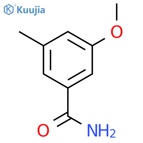 3-Methoxy-5-methylbenzamide structure