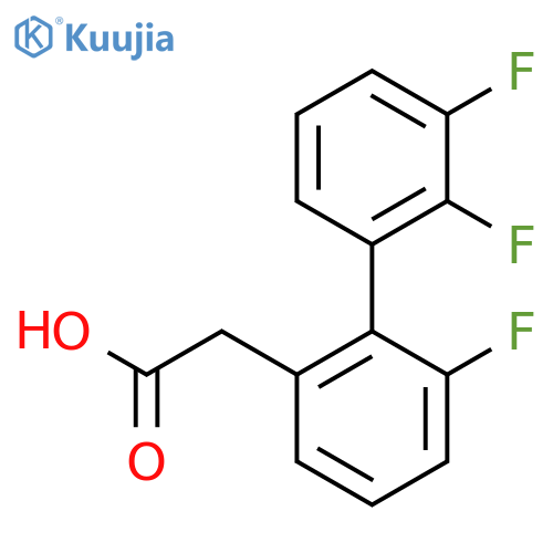 6,2',3'-Trifluorobiphenyl-2-acetic acid structure