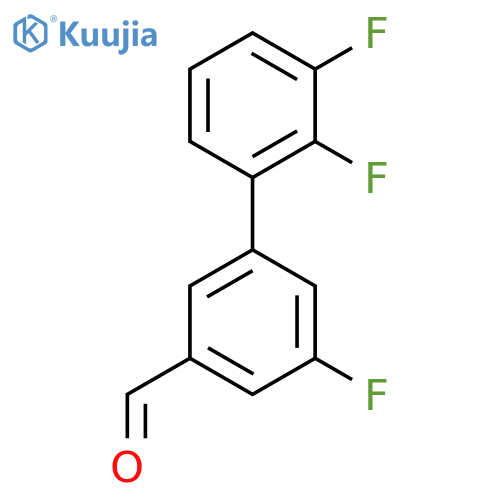 5,2',3'-Trifluorobiphenyl-3-carboxaldehyde structure