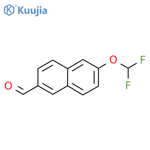 6-(Difluoromethoxy)-2-naphthaldehyde structure