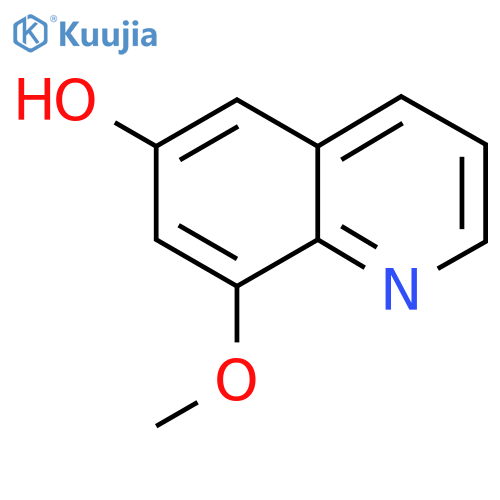 6-Hydroxy-8-methoxyquinoline structure