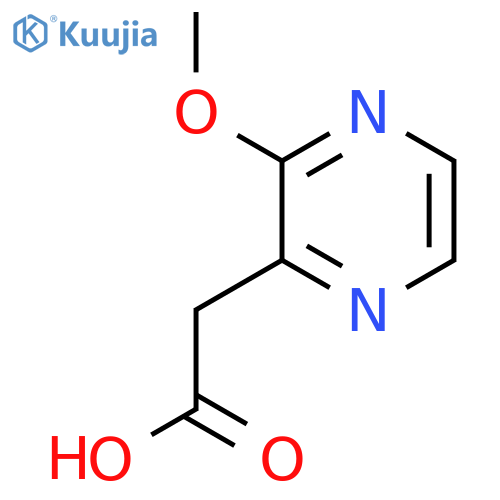 2-(3-methoxypyrazin-2-yl)acetic acid structure