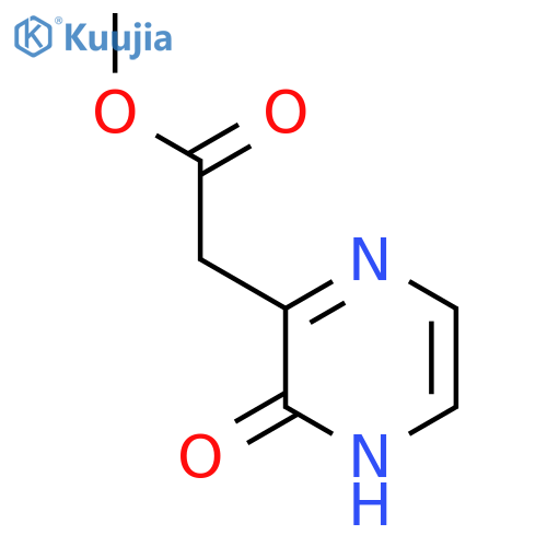 Methyl 3-hydroxypyrazine-2-acetate structure