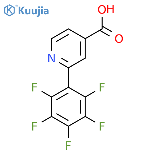 2-(Perfluorophenyl)isonicotinic acid structure