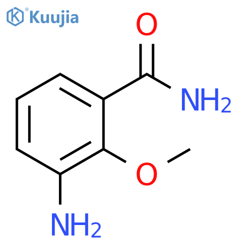 3-amino-2-methoxybenzamide structure