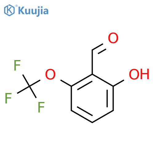 2-Hydroxy-6-(trifluoromethoxy)benzaldehyde structure