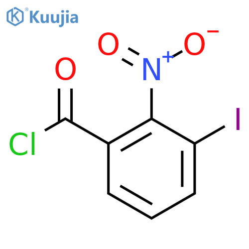 Iodonitrobenzoyl chloride structure