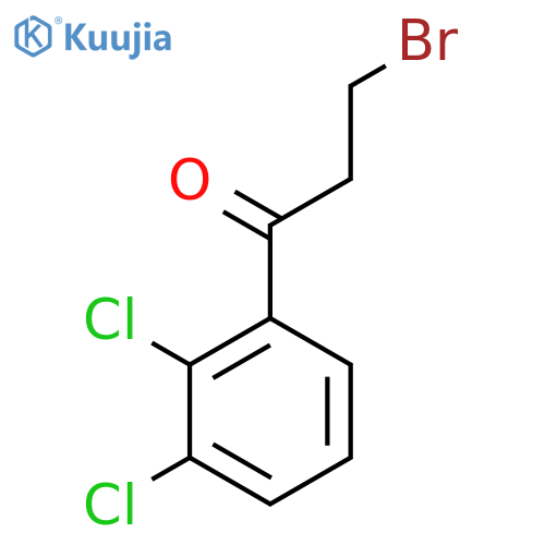 3-Bromo-2',3'-dichloropropiophenone structure