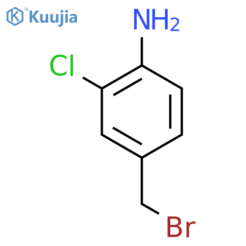 4-Amino-3-chlorobenzyl bromide structure
