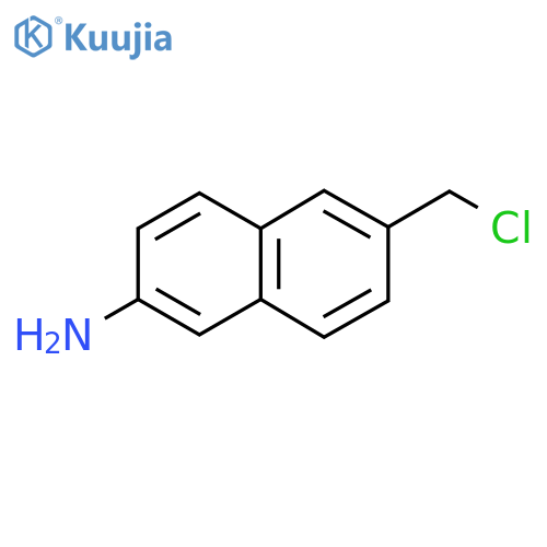 6-(Chloromethyl)naphthalen-2-amine structure