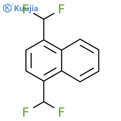 1,4-Bis(difluoromethyl)naphthalene structure