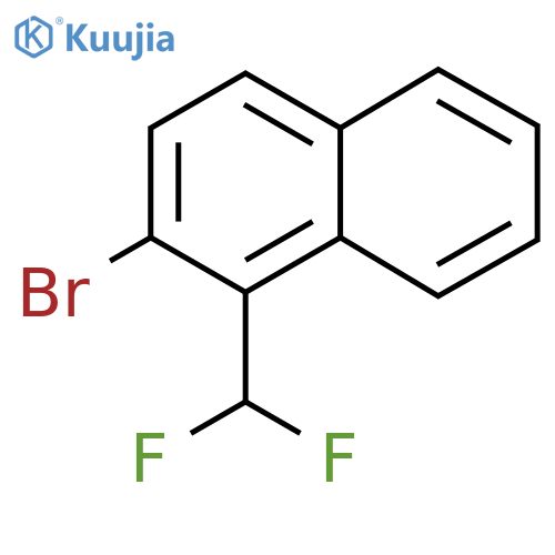 2-Bromo-1-(difluoromethyl)naphthalene structure