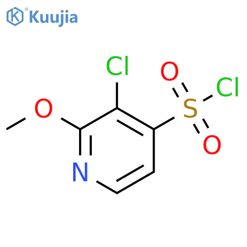 3-chloro-2-methoxypyridine-4-sulfonyl chloride structure