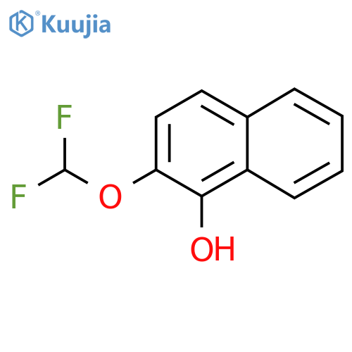 2-(Difluoromethoxy)-1-naphthol structure