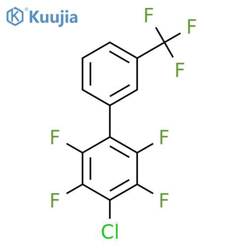 4-Chloro-2,3,5,6-tetrafluoro-3'-(trifluoromethyl)biphenyl structure
