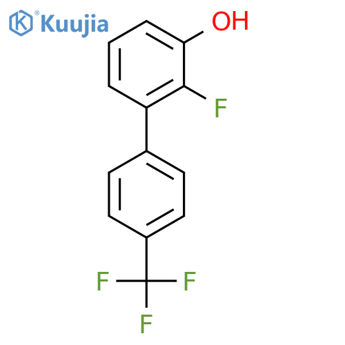 2-Fluoro-3-hydroxy-4'-(trifluoromethyl)biphenyl structure