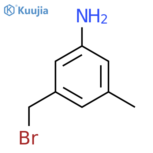 3-Amino-5-methylbenzyl bromide structure