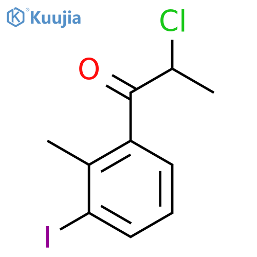 2-Chloro-3'-iodo-2'-methylpropiophenone structure